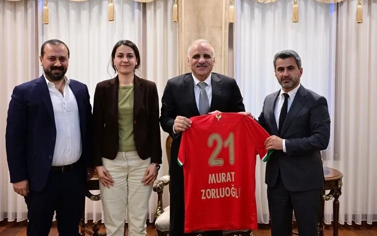 Amedspor yönetiminden Vali Murat Zorluoğlu’na ziyaret