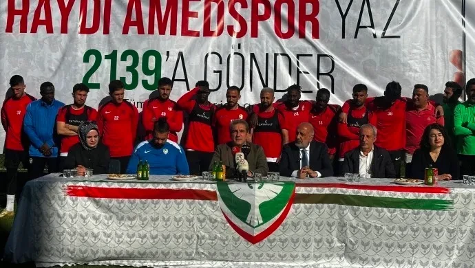 Amedspor’dan Taraftara Çağrı: “Haydi Amedspor” Mesajınla Takımına Destek Ol!